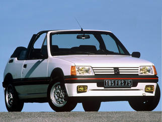  205 I Cabrio (741B,20D) 1986-1994